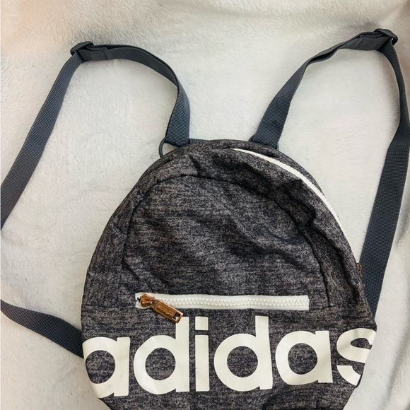 Adidas Gray Mini Backpack - Picture 5 of 7